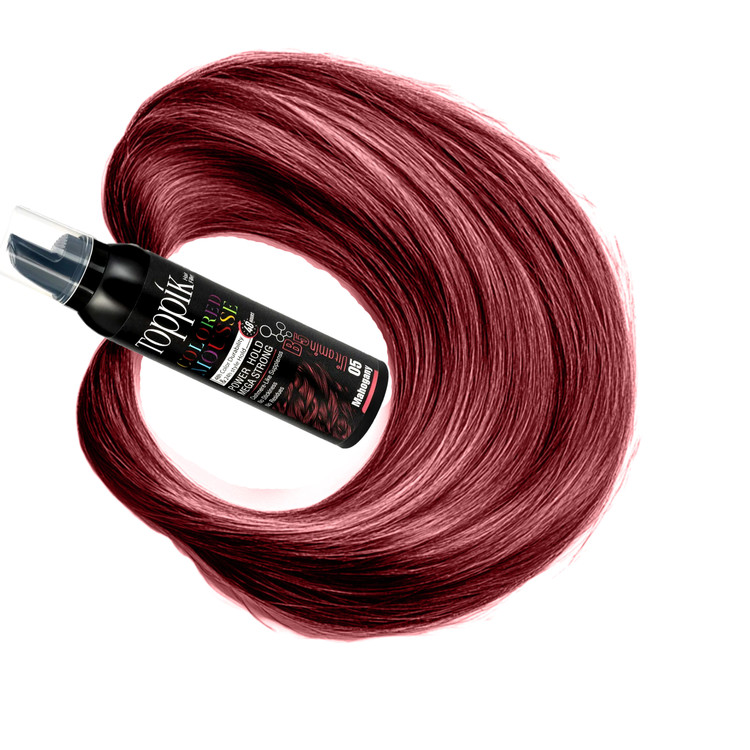 موس مو رنگی تاپیک Toppik مدل 05 رنگ ماهگونی حجم 125 میل