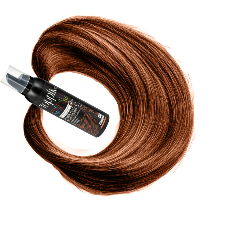 موس مو رنگی تاپیک Toppik مدل 06 مسی رنگ حجم 125 میل