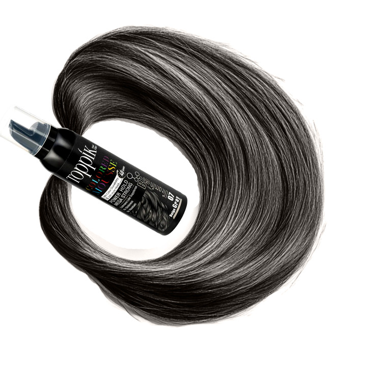 موس مو رنگی تاپیک Toppik مدل 07 خاکستری بژ حجم 125 میل