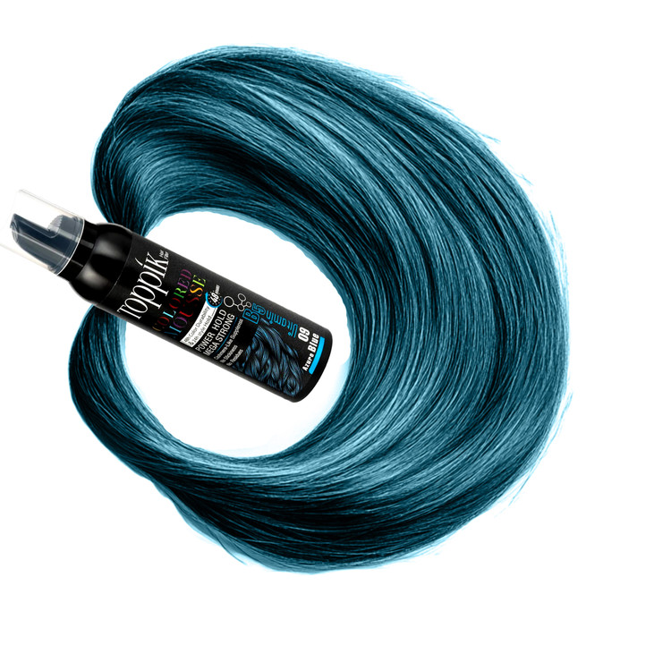 موس مو رنگی آبی لاجوردی تاپیک Toppik مدل 09 حجم 125 میل